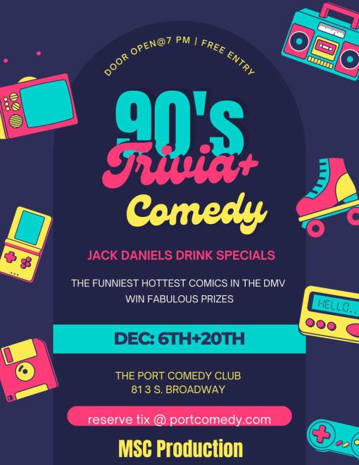 90’s Trivia & Comedy 90’s Trivia & Comedy
