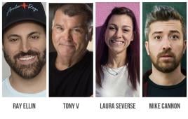 TONY V - LAURA SEVERSE - MIKE CANNON - RAY ELLIN 
