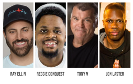 TONY V - JON LASTER - REGGIE CONQUEST - RAY ELLIN