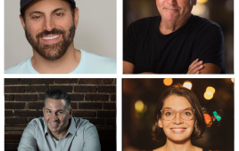 Tony V, Mike Vecchione, Katie Hannigan, Ray Ellin 