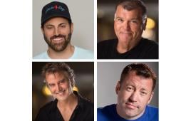 Tony V, Jim Colliton,,  Ray Ellin 