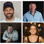 Mike Vecchione, Jim Colliton, Katie Hannigan, Ray Ellin