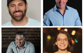 Mike Vecchione, Jim Colliton, Katie Hannigan, Ray Ellin